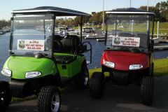 4-passenger gas lifted painted